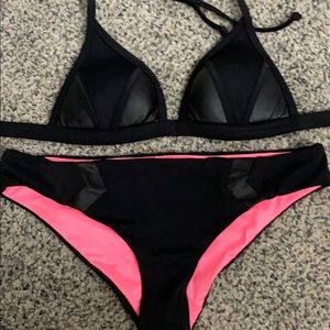 Victoria’s Secret pink bikini